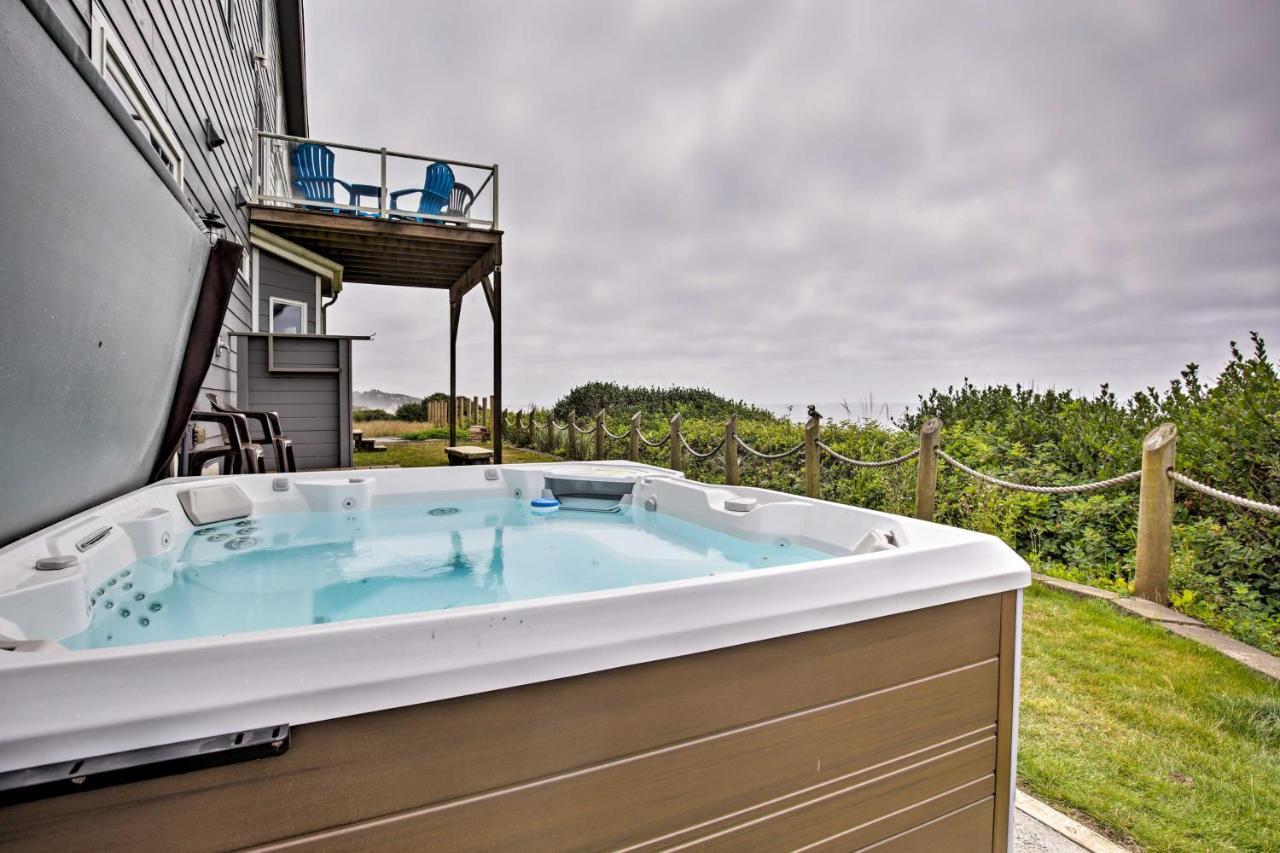 Oceanfront South Beach Home With Hot Tub And Sauna Newport Exterior foto